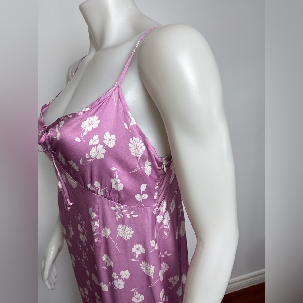 NWT - SALTWATER LUXE - Floral Peony Cami, Midi, Slip Dress. Large - Picture 9 of 10